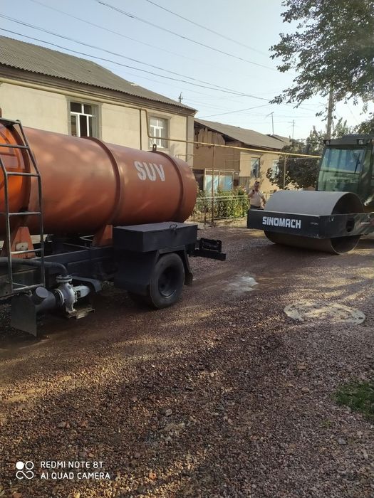 Асфльт ва каток хизмати