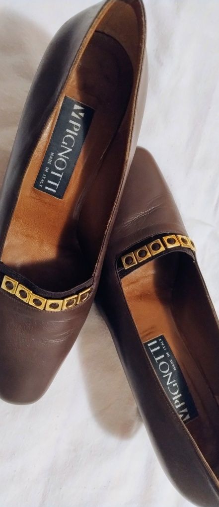 Pantofi cu toc mic- 6 cm Pignoti