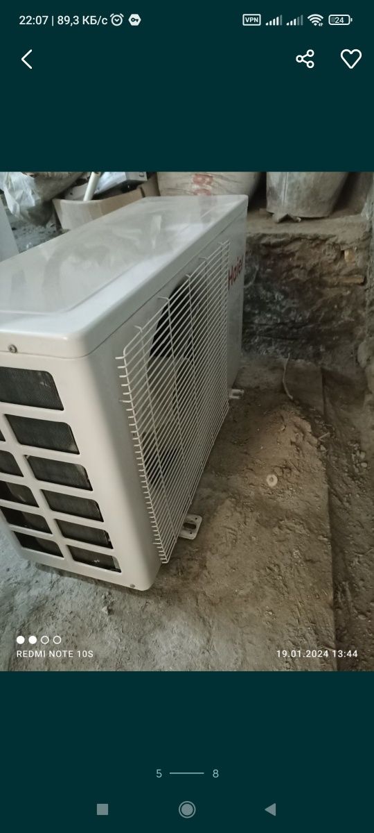 Кондиционер konditsioner haier зима лето
