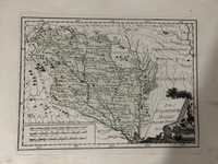 Harta color sudul Moldovei 1789 Von Reilly