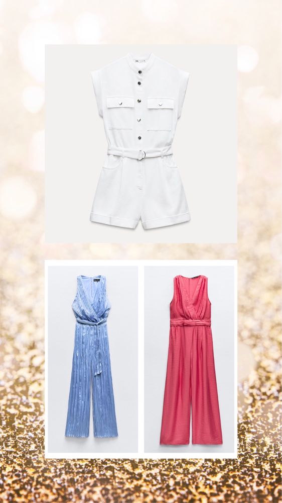 Нови гащеризони Zara, размер М и Xs