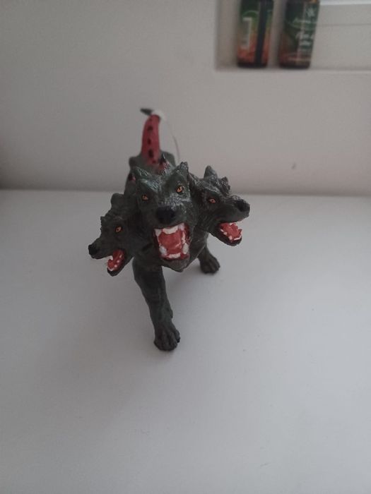 Figurina Papo Cerber Galactic jucărie copii mitologie basme lup 3 cape