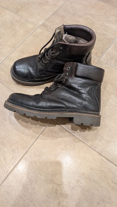 Bocanci piele naturala, barbati