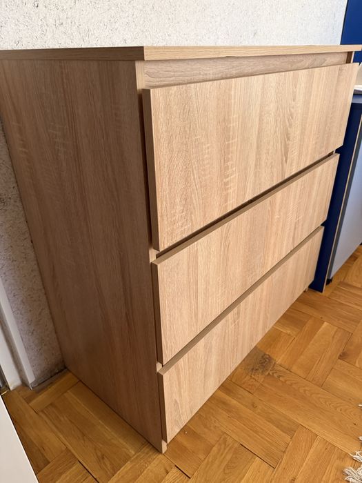 Скрин за спалня, цвят дъб - без забележки