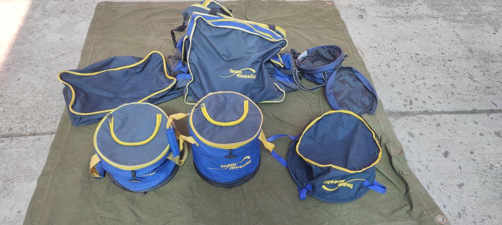 Set genți pescuit de competiție Team Mosella.