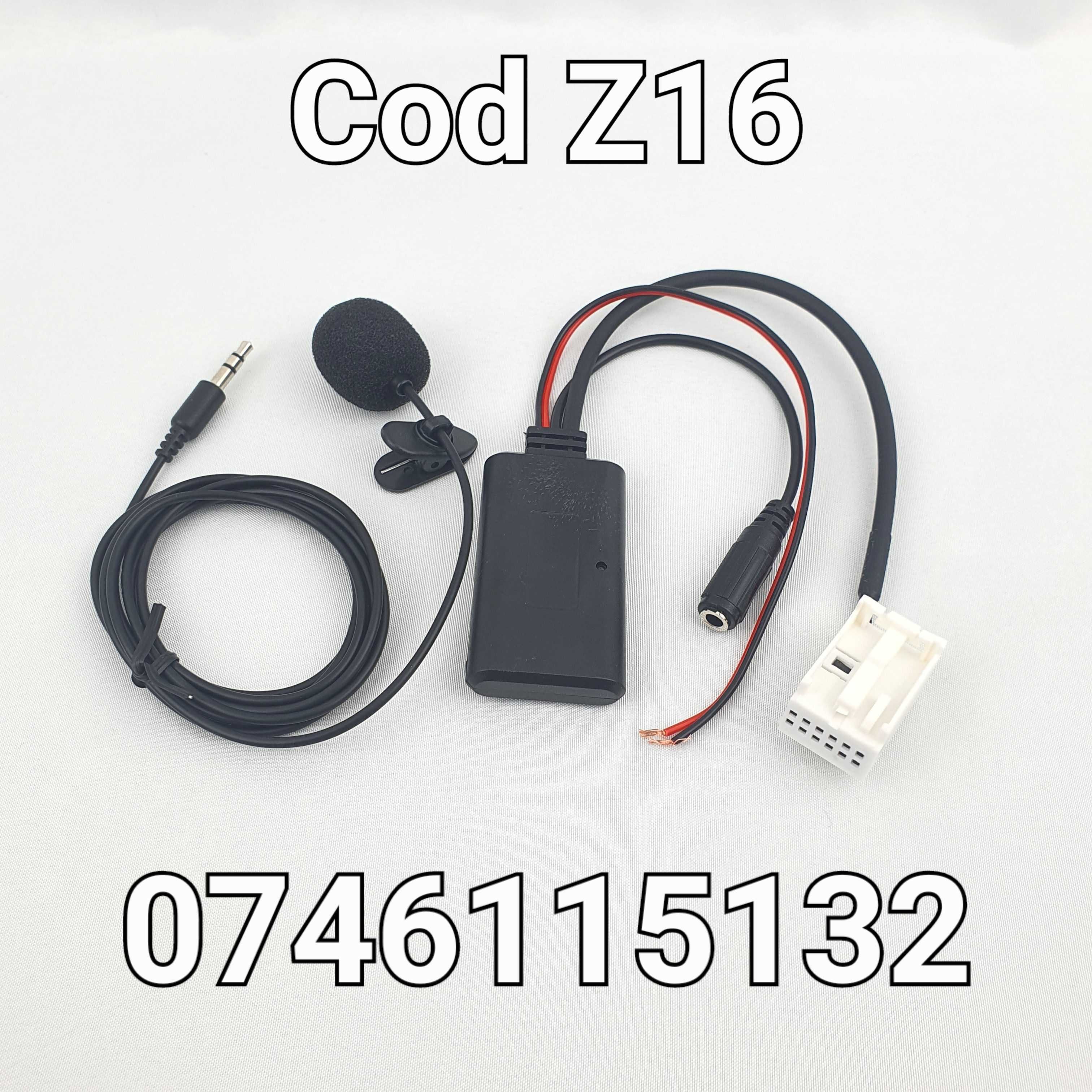 Adaptor CAR KIT-Intrare Audio-Aux-Bluetooth Audi Skoda Volkswagen- Z16