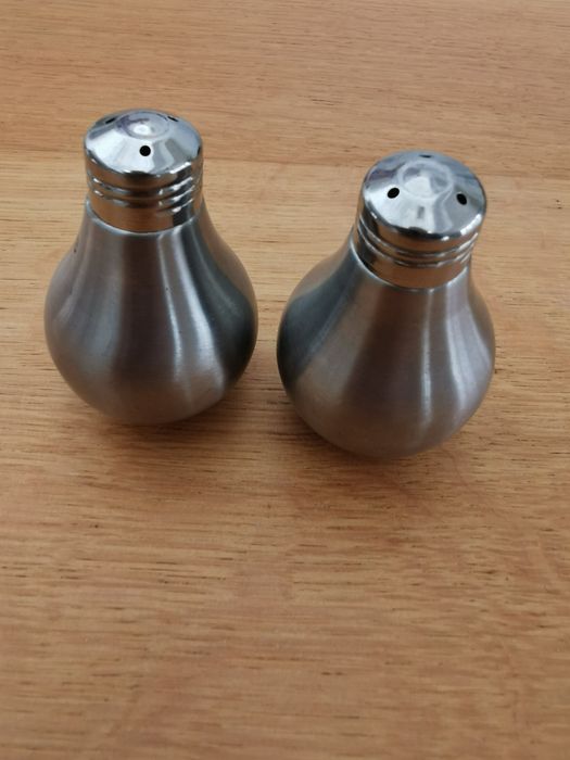 Set sare si piper din inox