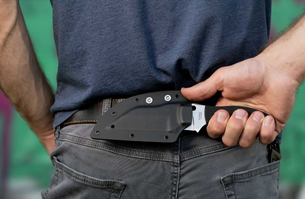 Spyderco Ronin 2 с кания Kidex ,С120