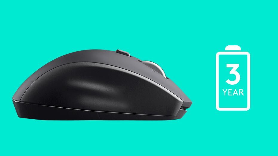 Logitech M705 MARATHON MOUSE
Время работы батареи — целых 3 года!