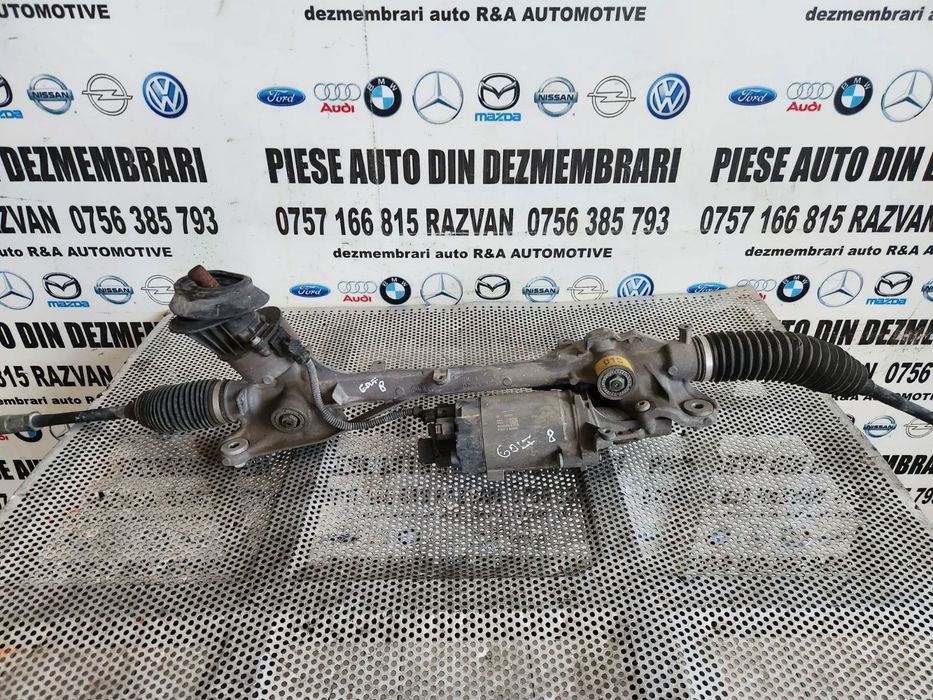 Caseta Directie Electrica Vw Golf 8 VIII Seat Skoda Cod 5WBAG Mic Defect Masina Sub 20.000 Km
