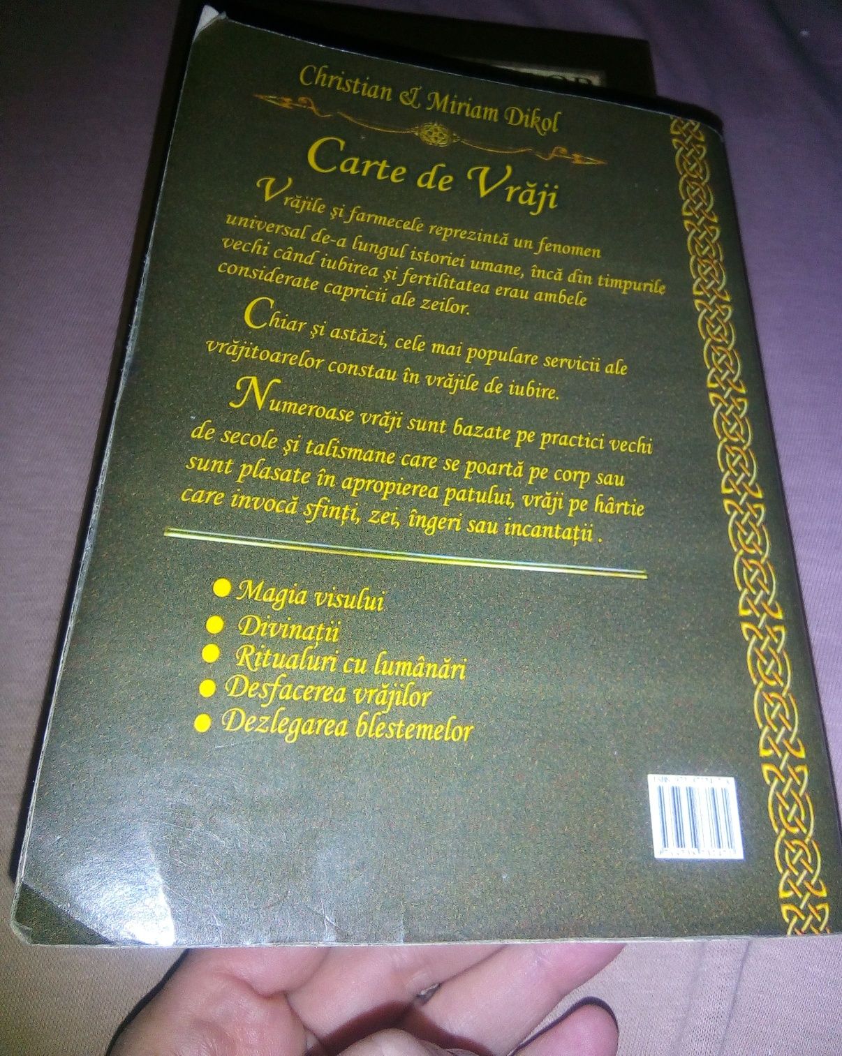 RARA Carte de VRAJI,masiva,DEZLEGARI,RITUALURI,MAGIE,descantece,371pag