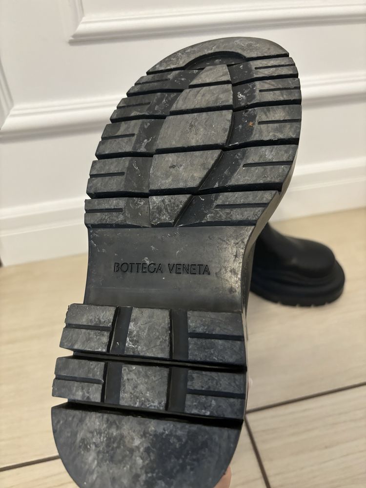 Bocanci piele naturala Bottega Veneta 37