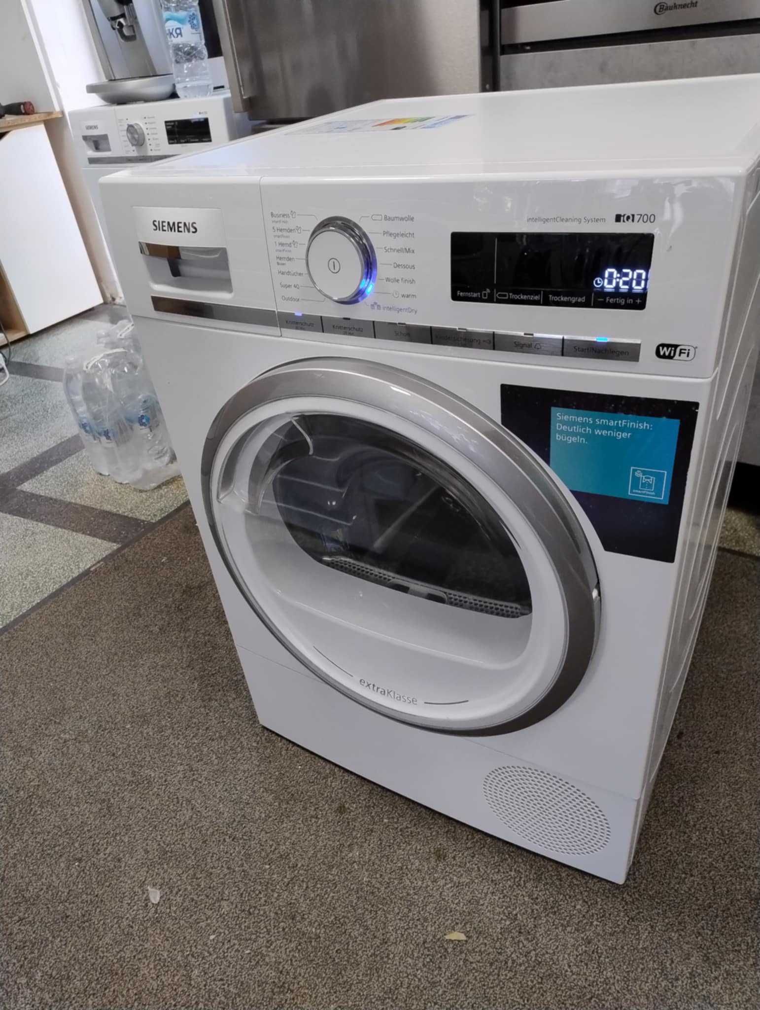 A++ Сушилня с термопомпа Siemens-Сименс 8кг IntelligentCleaning System