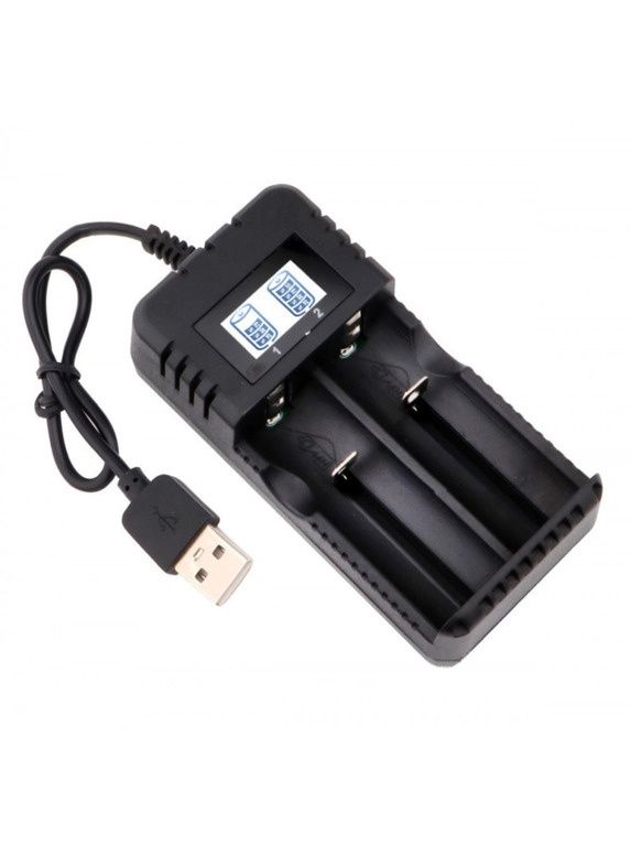 Универсальное зарядное устройство HD-8991B/USB для батареек, ЖК диспле