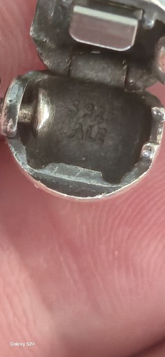 Bratara Pandora argint  cu 3 charmuri