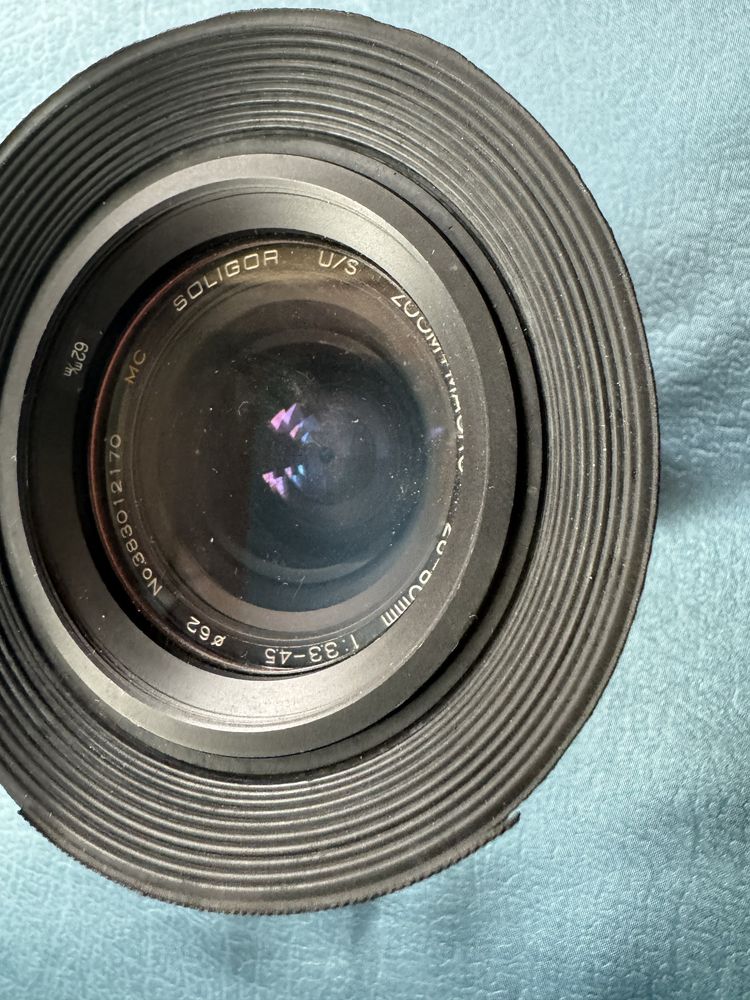 Японски Обектив SOLIGOR 28-80mm + филтър Hama