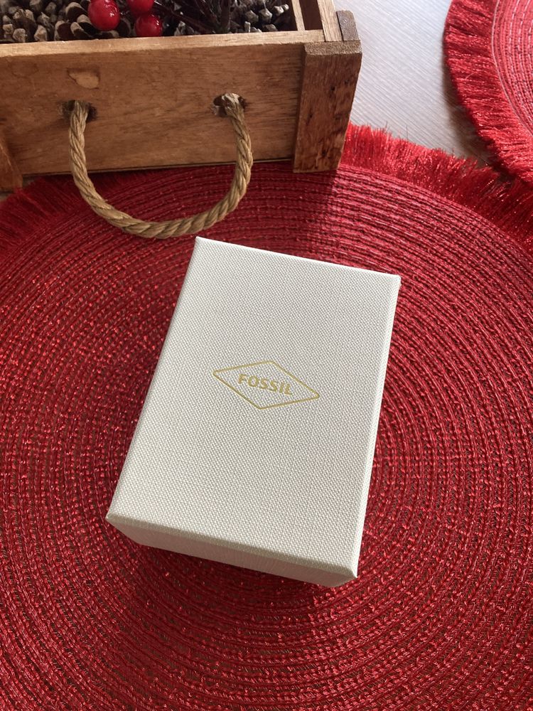 Уникален Fossil сет ES 4443 set Часовник и гривна
