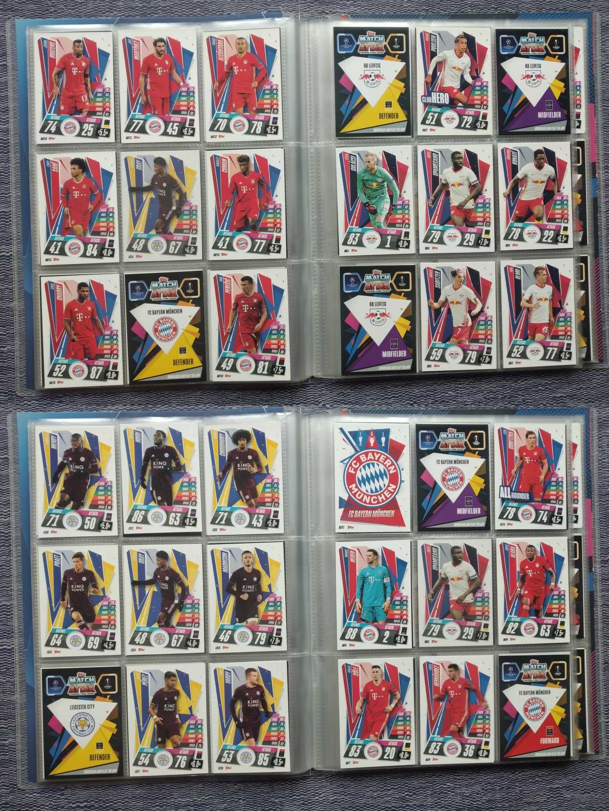 Футболни Картички Champions League Season 2020/2021 Match Attax Topps