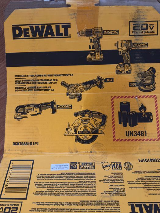 Set DeWalt import USA