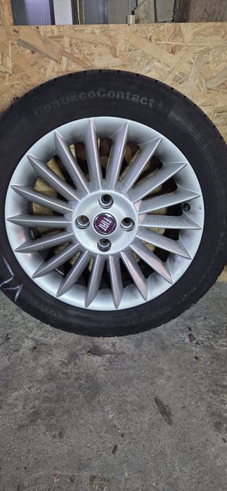 FIAT PUNTO Джанти със летни гуми 195/55/16 6J ET45 4×100 ДОТ 1317