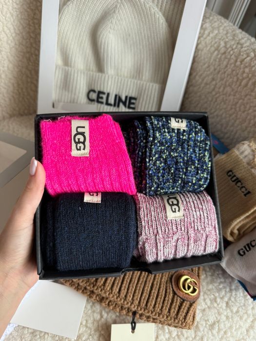 Шал и шапка gucci