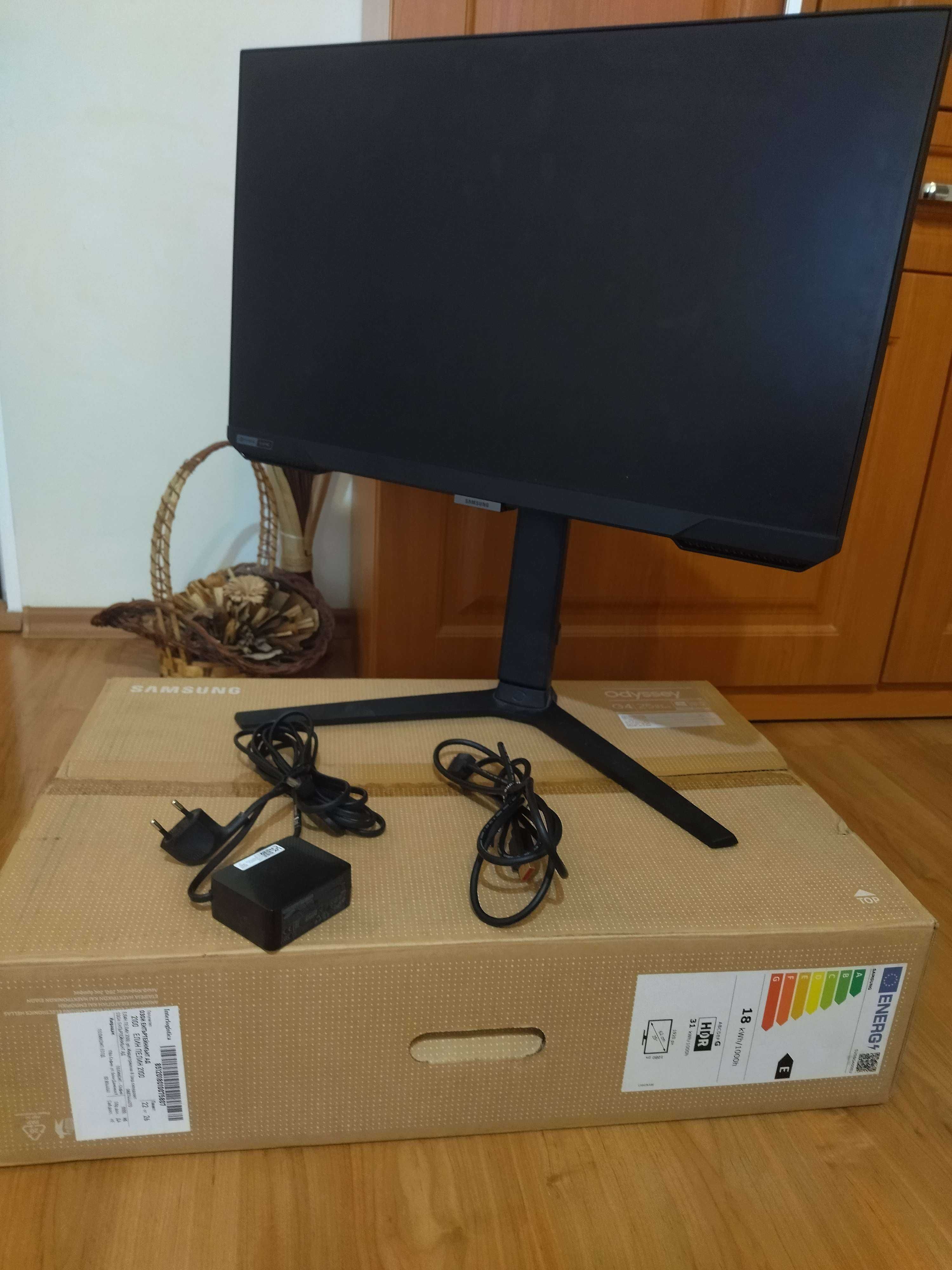 Samsung odyssey G4 240hz ips G-sync Геймърски Монитор Самсунг 24ich