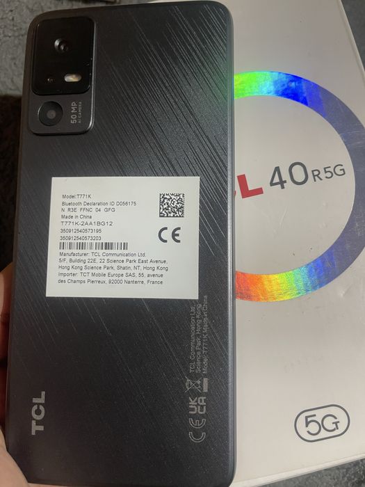 Мобилен телефон-TCL 40 R 5G