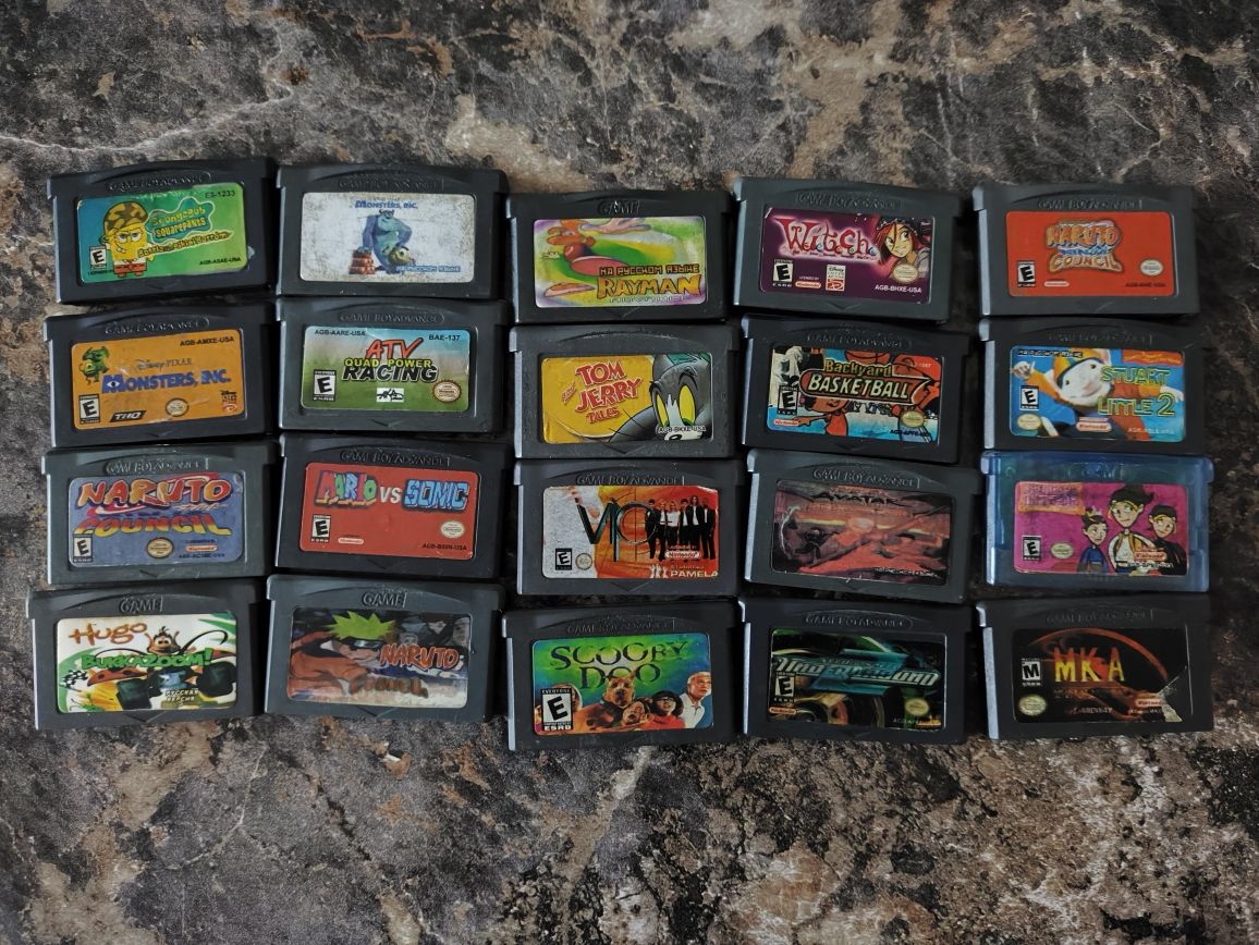 Игры Game Boy Classic, Color, Advance, Sega Game Gear, Nintendo DS