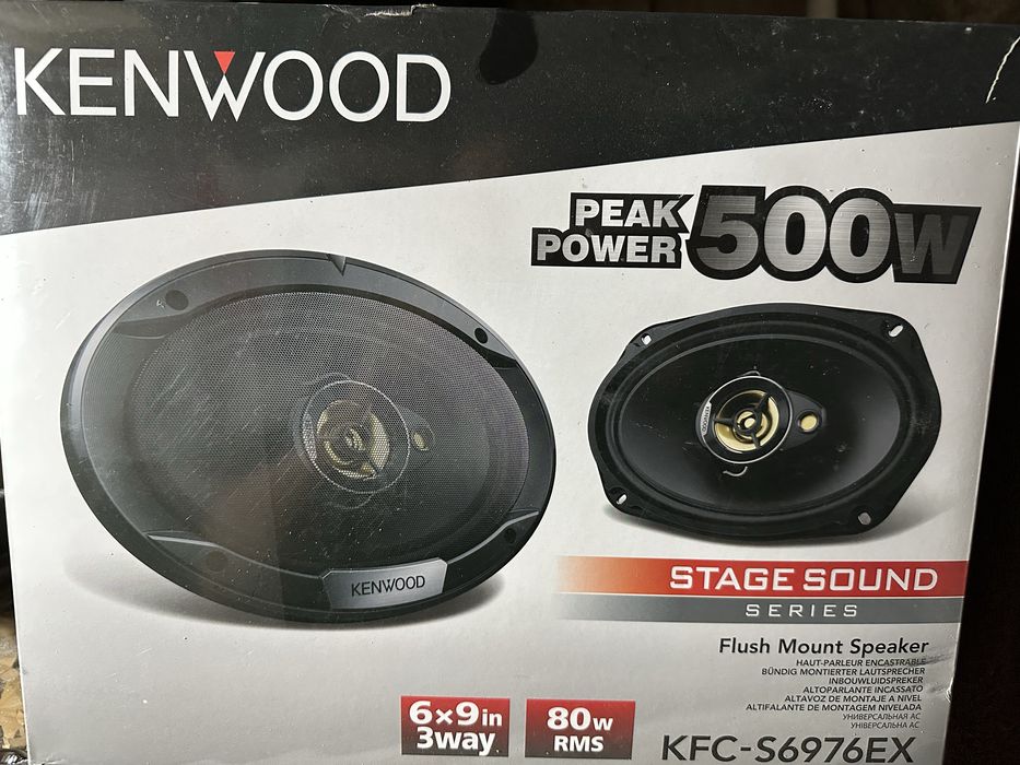 Колонки Kenwood 500w
