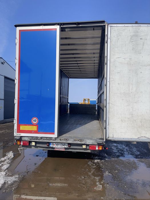 Remorca tandem 1 axa 11000 kg