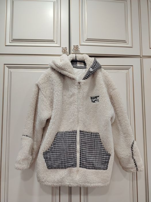 Стильная тедди куртка