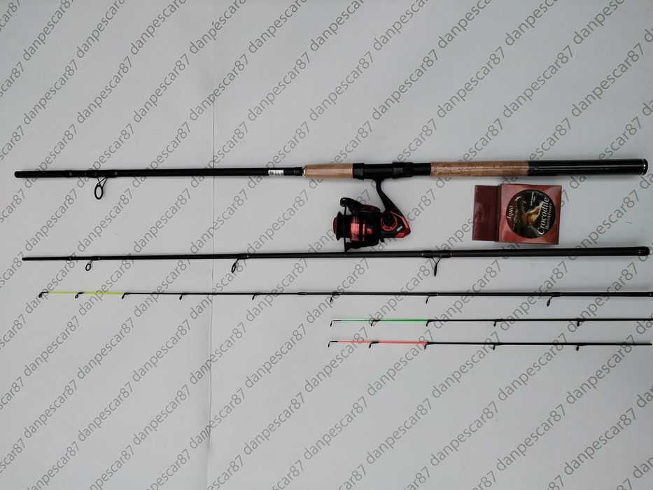 SET FEEDER Lanseta ACTIVE FORCE 3m+Mulineta TOP Feeder HS4000+150m fir