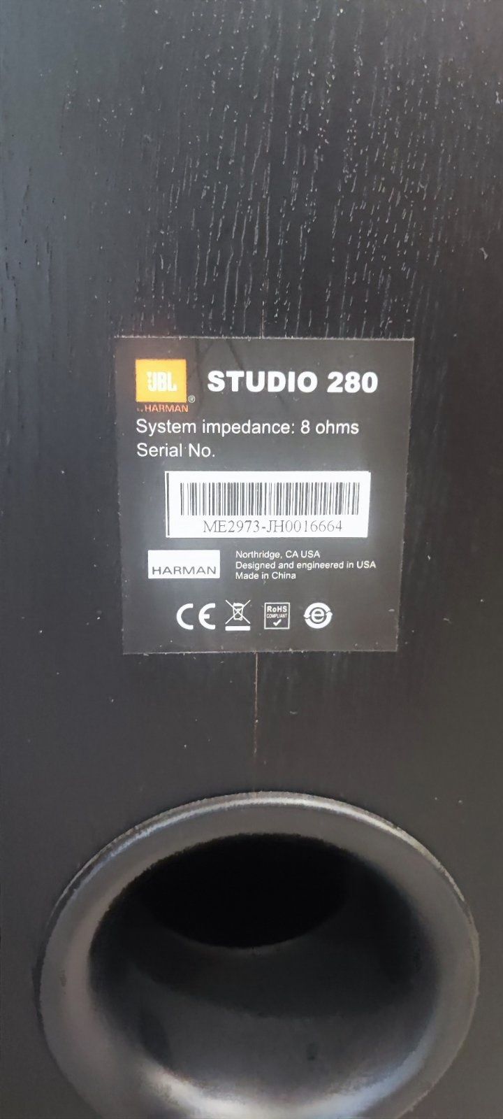 Тонколони JBL Studio 280