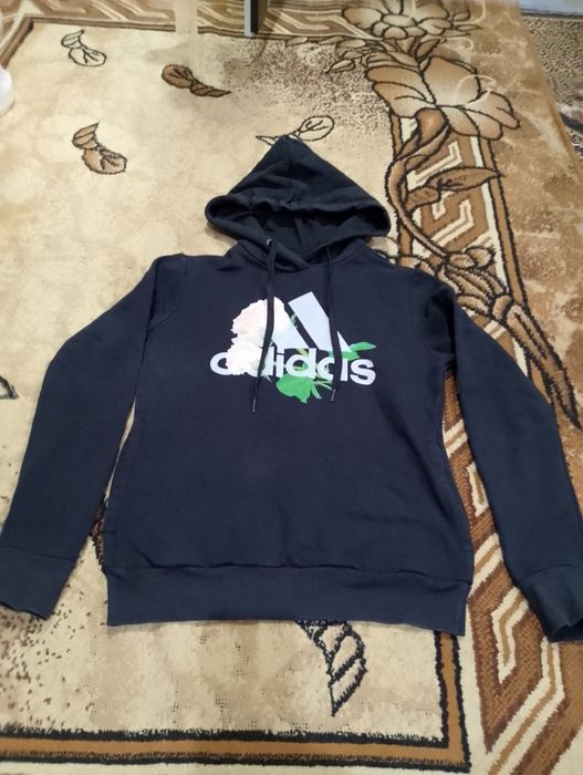 Черен Суичър Адидас S