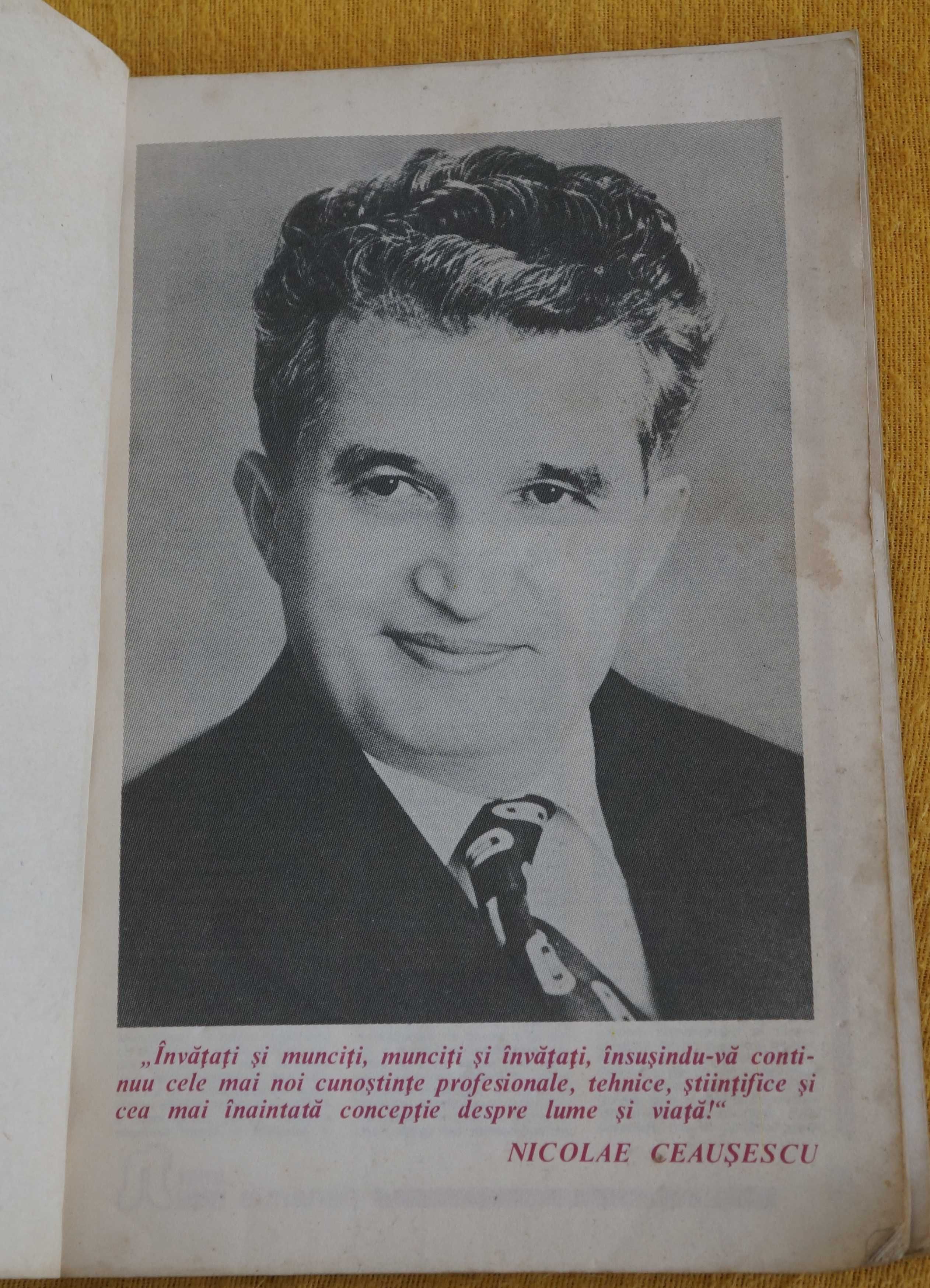 Almanah Stiinta si Tehnica 1988 (Epoca de Aur, Ceausescu, poze obligat