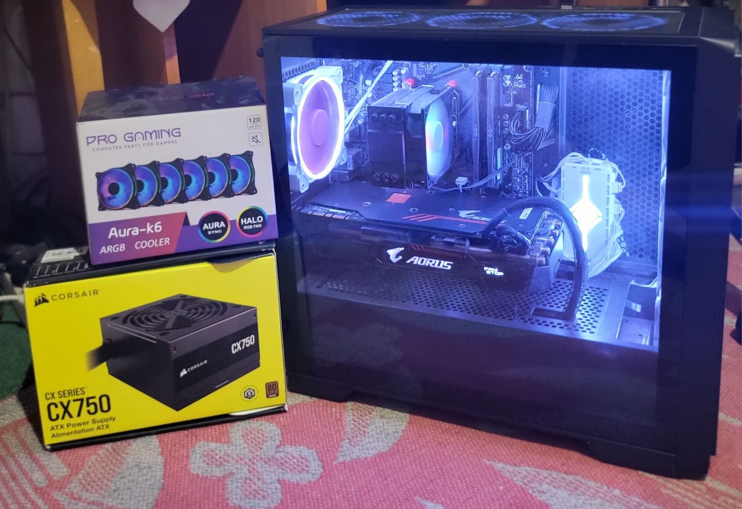 Vand Pc Gaming Ryzen Gtx 1080 Ti ,  ssd M2 , Sursa noua etc