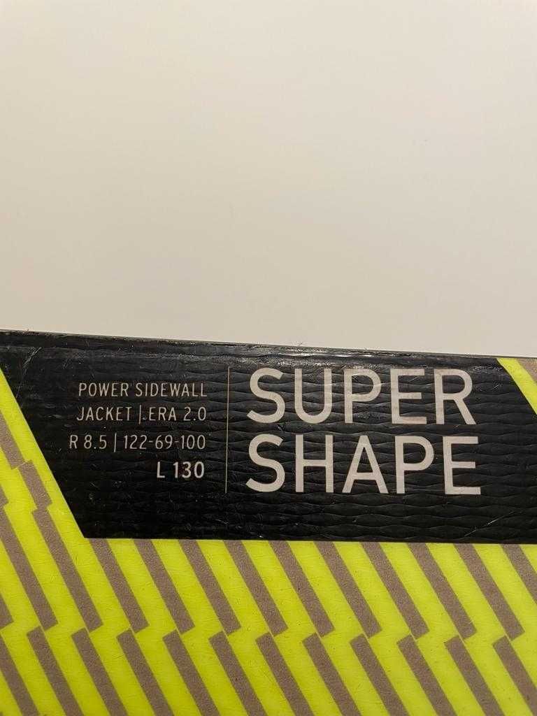 Schiuri HEAD Supershape JRS Junior 130 de cm + legături JRS 7.5 GW CA