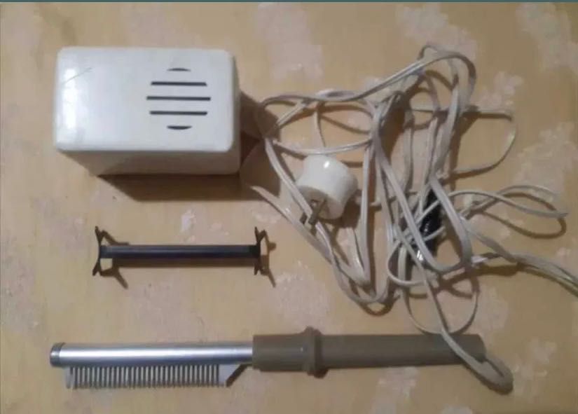 Электробигуди расчёска советский утюжок для волос Локон