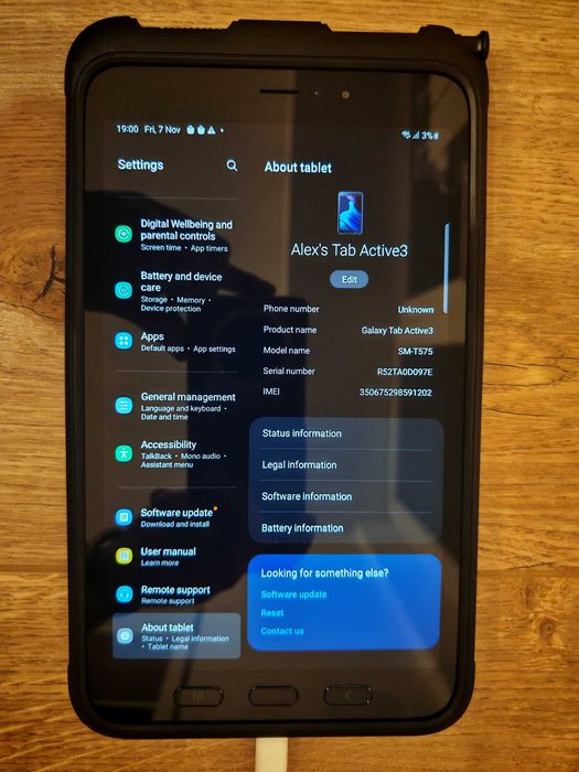 Samsung Galaxy Tab Active 3, SM-T575