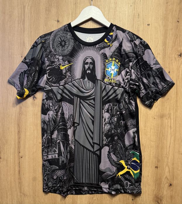 Tricou fotbal Jesus Brazil - Pele