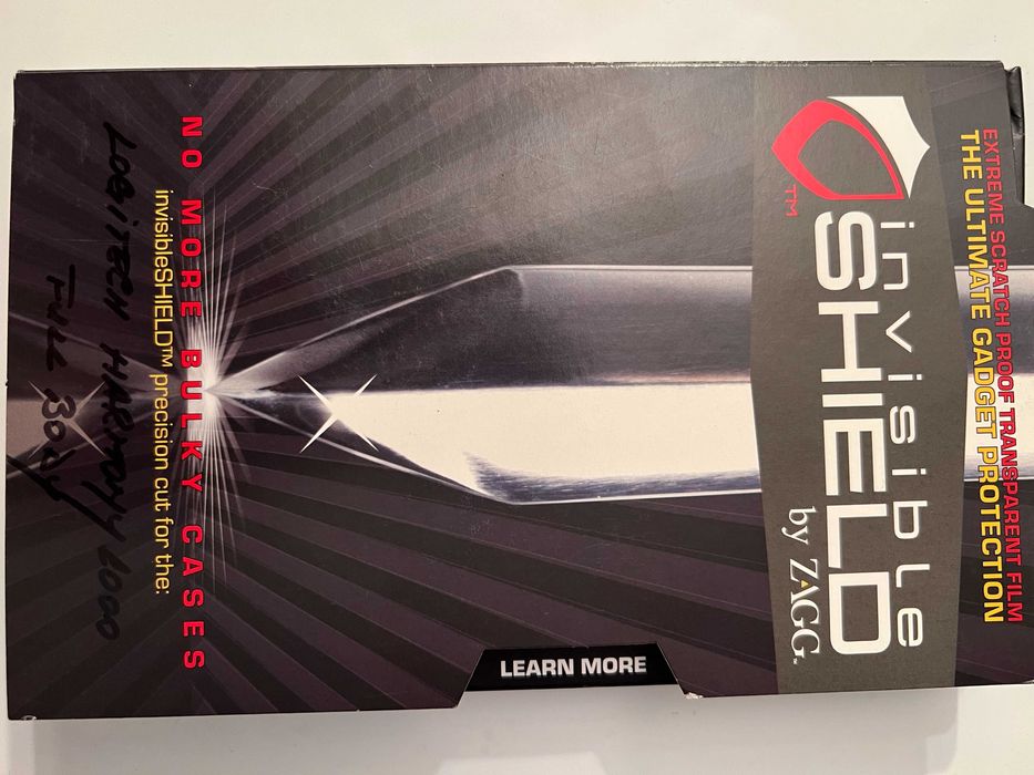 Folie Invisible Shield by Zagg pentru Logitech Harmony 1000