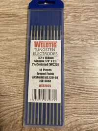 Electrozi Tungsten  TIG 3.2 mm GRI +1.6