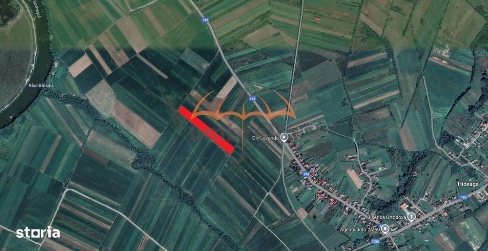 Teren extravilan Hideaga