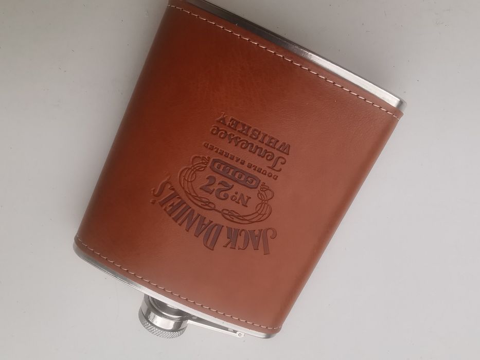 Recipient inox Jack Daniel's Plosca Botelcuta whiskey