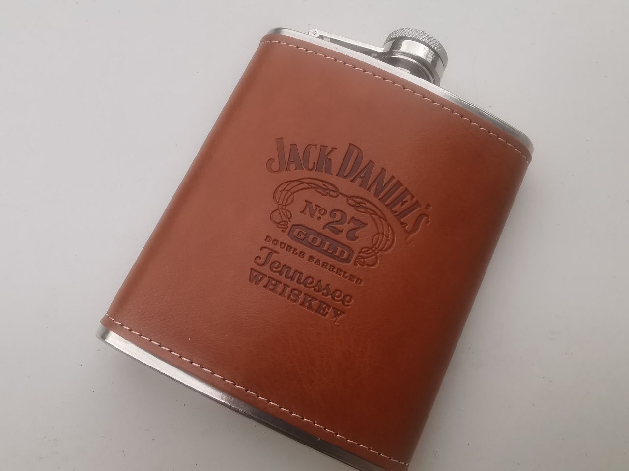 Recipient inox Jack Daniel's Plosca Botelcuta whiskey