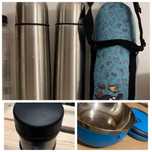 Thermos si casoleta inox 350/250 ml