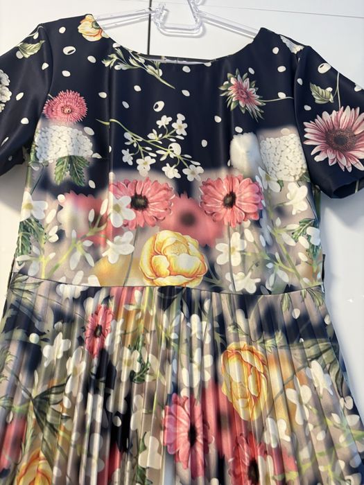 Rochie de ocazie de zi multicolora