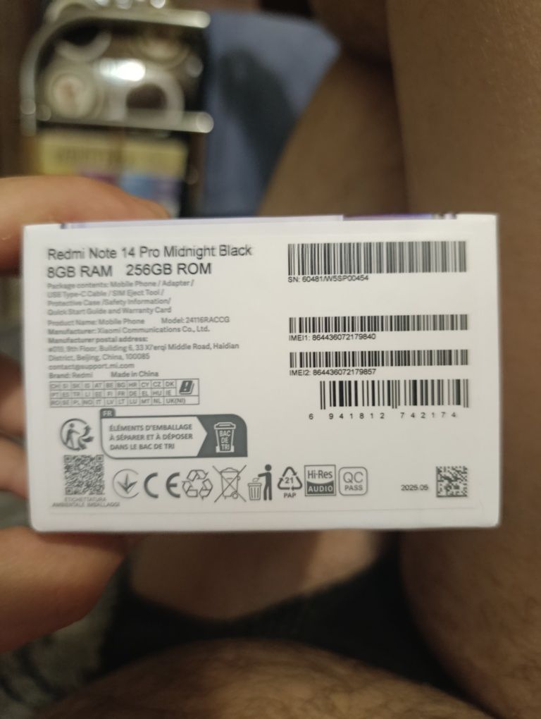 Redmi note 14 pro 8/256Gb