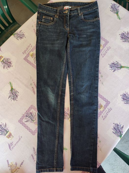 Дънкова пола Tommy Hilfiger, 14г, дънкови облекла 152см. ЯКЕ дънково,