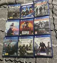 Продам игры на ps4(ps5)